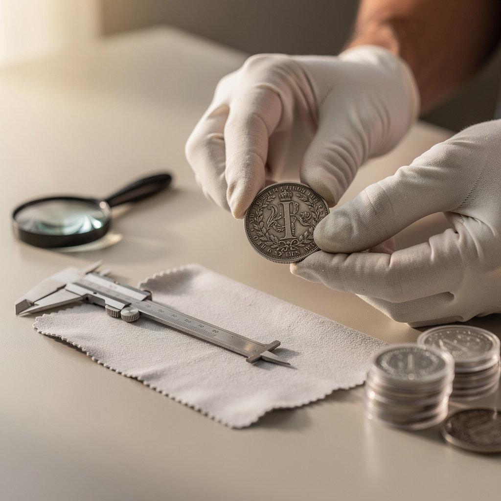FASTER APPRAISALS expert coin appraisal service in Chula Vista, evaluating rare coins for collectors